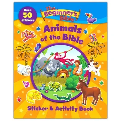 The Beginner's Bible Animals Sticker and Activity Book