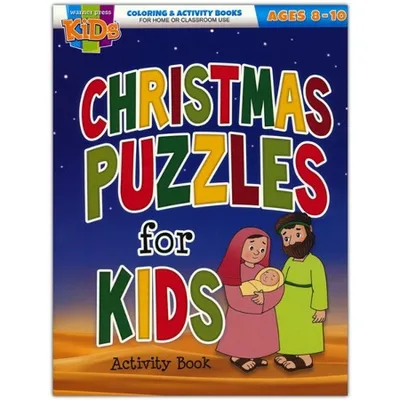 Christmas Puzzles NIV Coloring & Activity Book