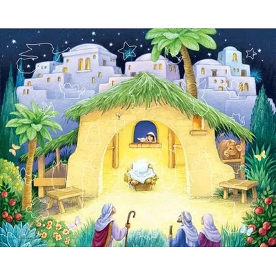Kids Nativity Sticker Advent Calendar