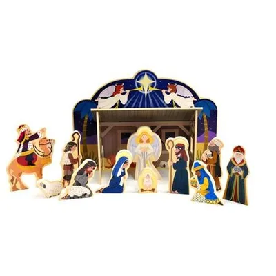 Melissa & Doug Wooden Nativity