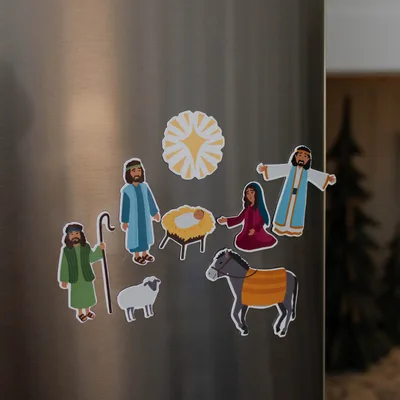 Nativity Scene Magnets