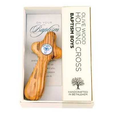 Deluxe Baptism Cross Gift (boy)